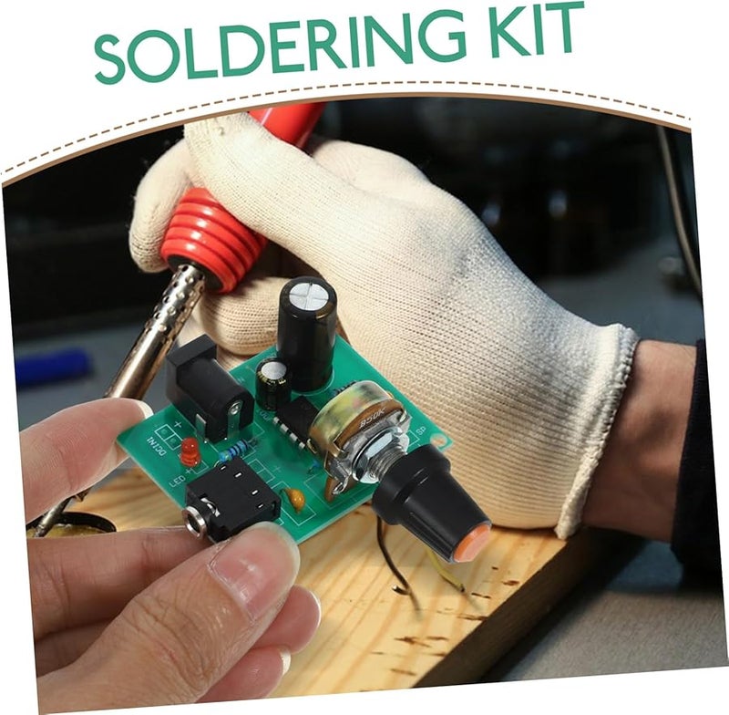 2 Sets DIY Mini Amplifier Kit Stereo Audio Amp Board Low Power Consumption Soldering Practice - Image 4